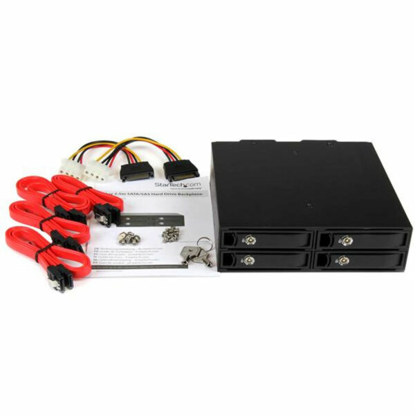 Rack Startech SATSASBP425 Black Portable 2,5" - Image 4