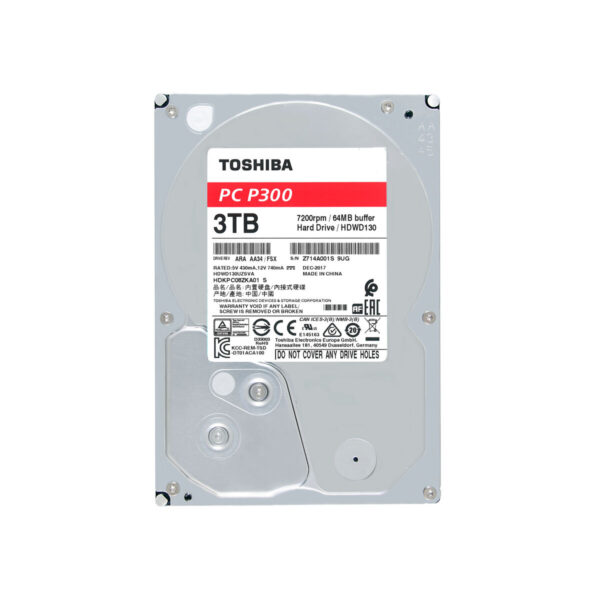Hard Drive Toshiba 3,5" 256 GB SSD 2 TB HDD - Image 2