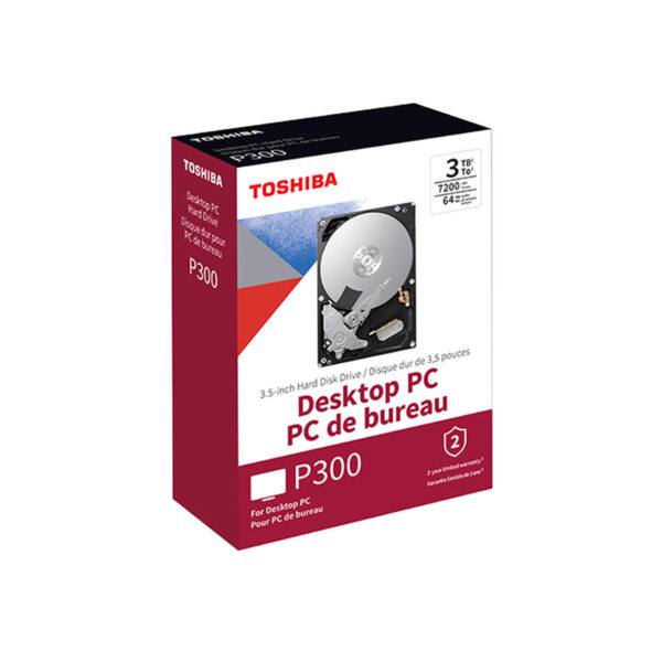 Hard Drive Toshiba 3,5" 256 GB SSD 2 TB HDD - Image 3