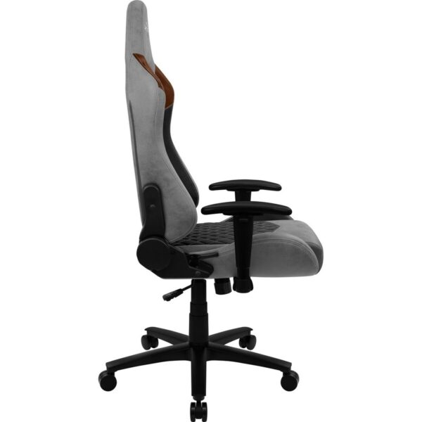Gaming Chair Aerocool DUKE AeroSuede 180º Black Grey - Image 4