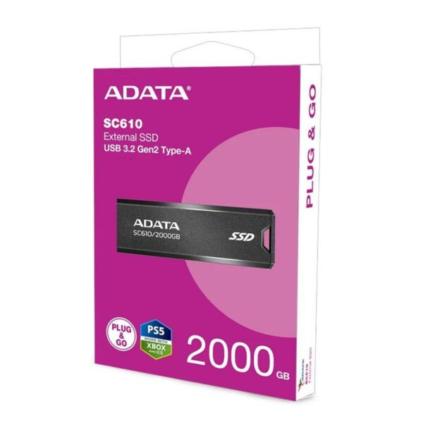 External Hard Drive Adata SC610 2 TB SSD 2,5" - Image 4