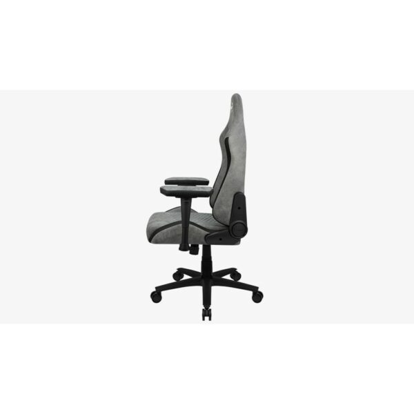 Gaming Chair Aerocool Crown AeroSuede Black Grey - Image 7