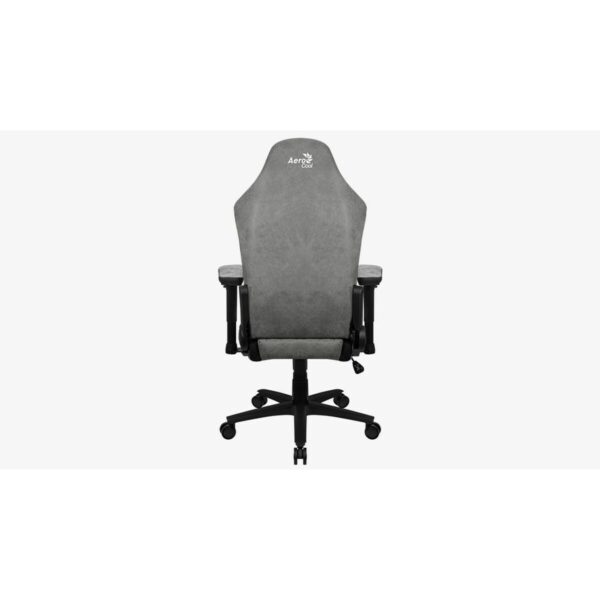 Gaming Chair Aerocool Crown AeroSuede Black Grey - Image 8