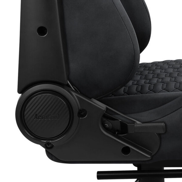 Gaming Chair Aerocool ROYALSLATEGR Black Grey - Image 3