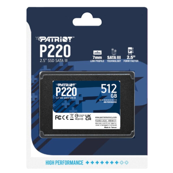 Hard Drive Patriot Memory P220 512 GB SSD - Image 4