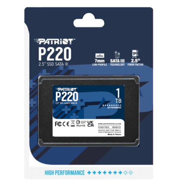 Hard Drive Patriot Memory P220 1 TB SSD - Image 4