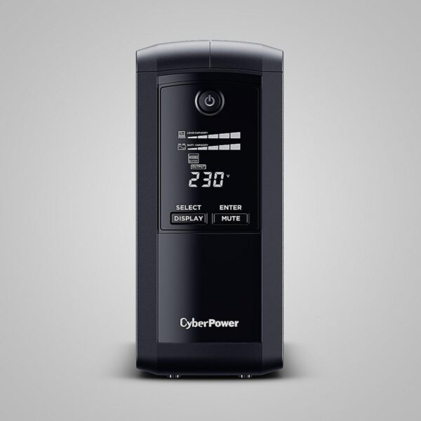 Uninterruptible Power Supply System Interactive UPS Cyberpower VP700ELCD-FR 390 W - Image 2