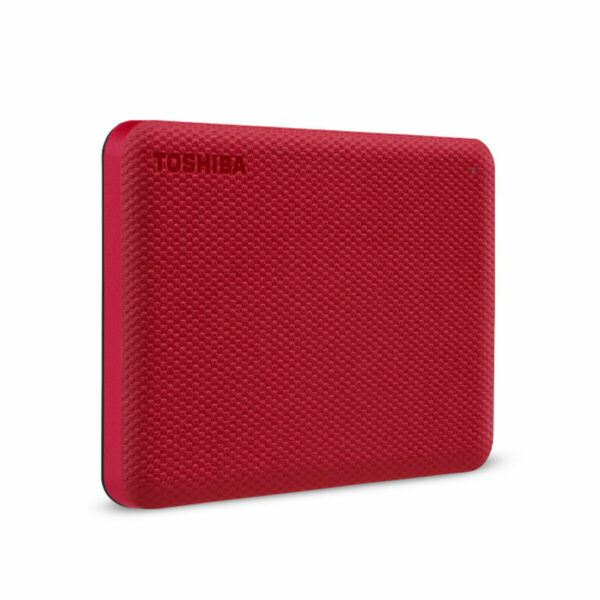 External Hard Drive Toshiba CANVIO ADVANCE Red 2 TB USB 3.2 Gen 1 - Image 2