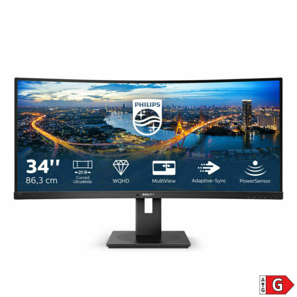 Monitor Philips 345B1C/00 34" LED VA LCD Flicker free 50-60  Hz - Image 2