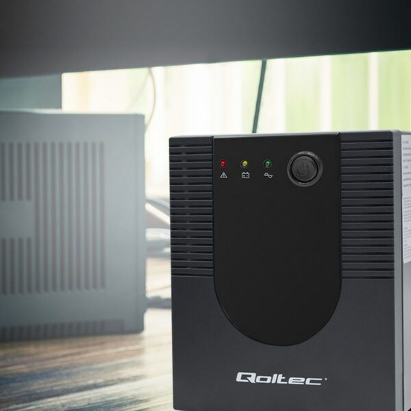 Uninterruptible Power Supply System Interactive UPS Qoltec 53776 900 W - Image 6