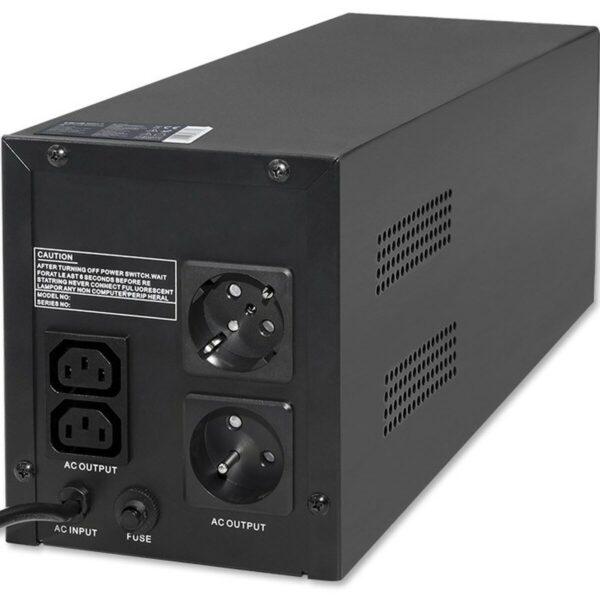 Uninterruptible Power Supply System Interactive UPS Qoltec 53776 900 W - Image 4