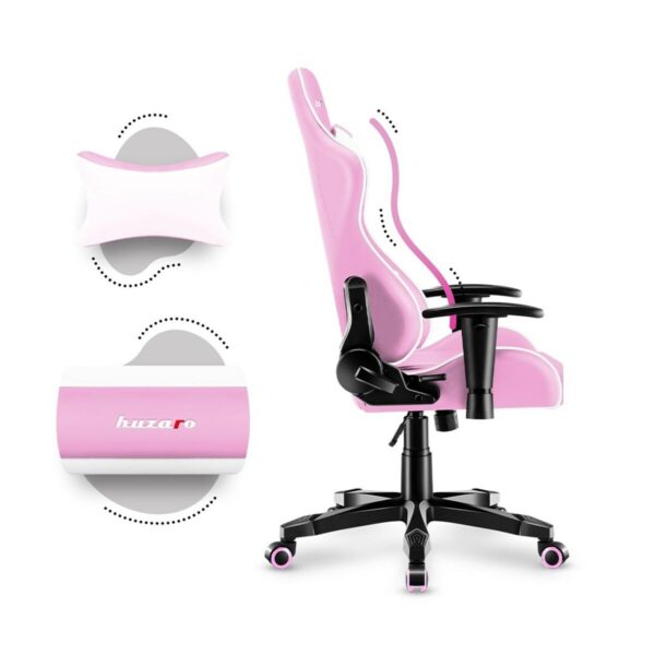 Gaming Chair Huzaro HZ-Ranger 6.0 Pink White - Image 2