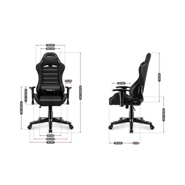 Gaming Chair Huzaro HZ-Ranger 6.0 Black Black - Image 6