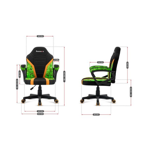 Gaming Chair Huzaro HZ-Ranger 1.0 Pixel mesh Printed - Image 5