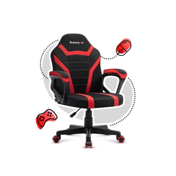 Gaming Chair Huzaro HZ-Ranger 1.0 red mesh          Red Black - Image 4