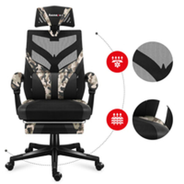 Gaming Chair Huzaro Combat 5.0 Black - Image 2