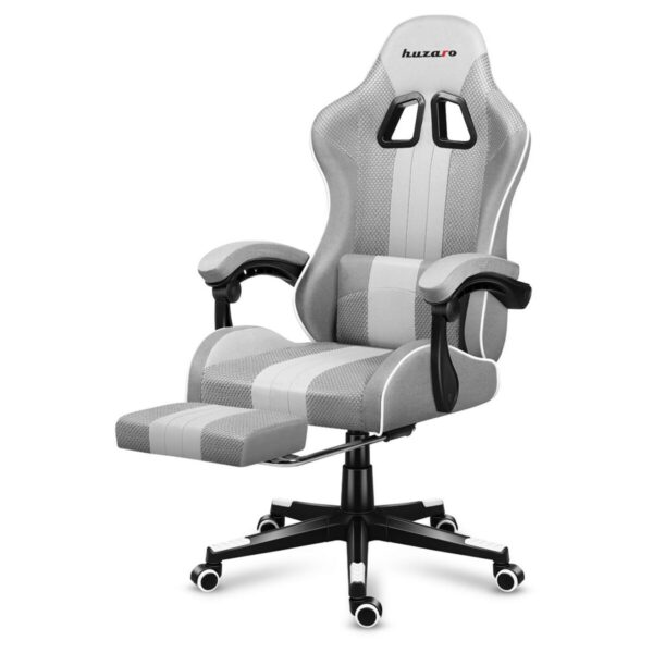 Gaming Chair Huzaro HZ-Force 4.7 White Mesh         White Grey - Image 8