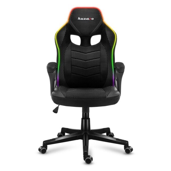 Gaming Chair Huzaro HZ-Force 2.5 RGB Mesh Black Grey - Image 2