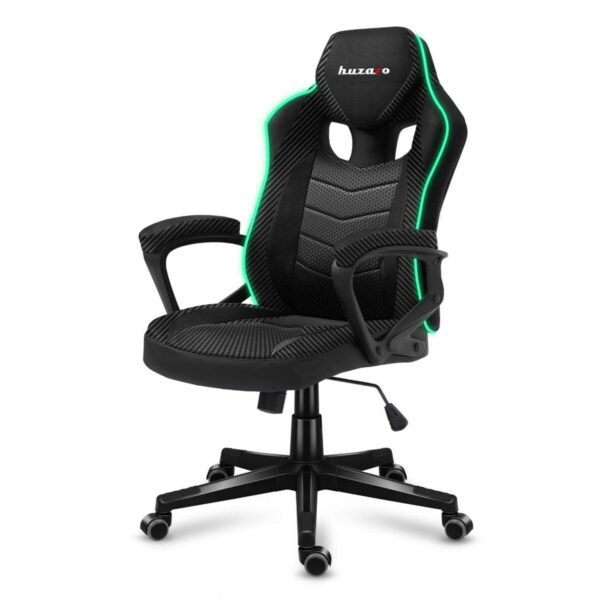 Gaming Chair Huzaro HZ-Force 2.5 RGB Mesh Black Grey - Image 3