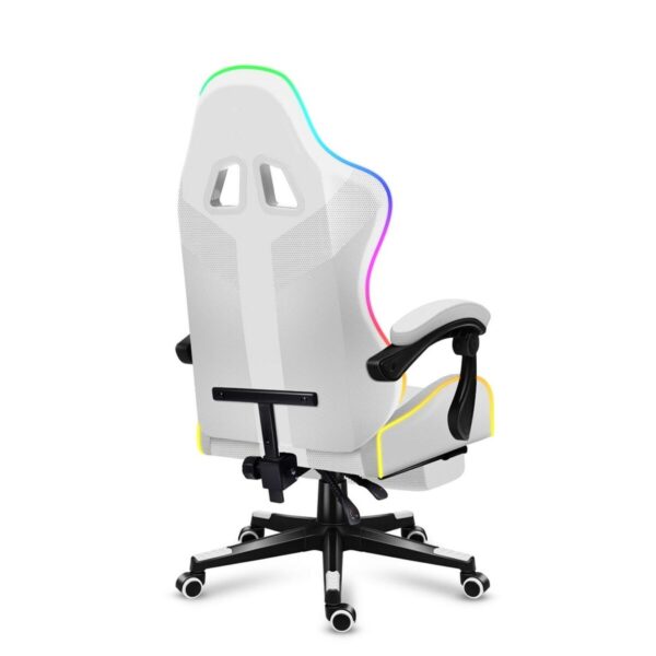Gaming Chair Huzaro FORCE 4.7 RGB White - Image 4