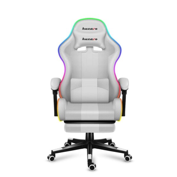 Gaming Chair Huzaro FORCE 4.7 RGB White - Image 5