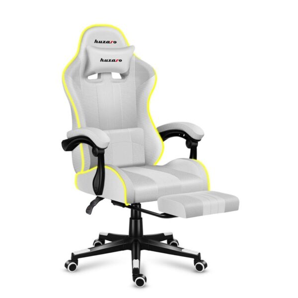 Gaming Chair Huzaro FORCE 4.7 RGB White - Image 8