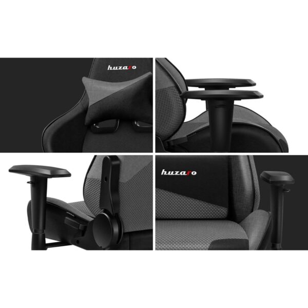 Gaming Chair Huzaro Force 6.2 Black/Grey - Image 6