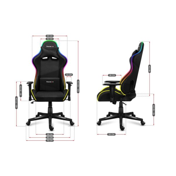 Gaming Chair Huzaro Force 6.2 RGB White - Image 5