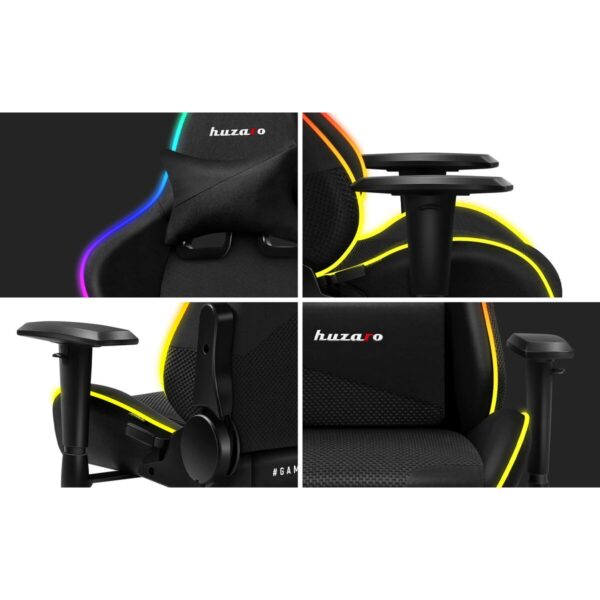 Gaming Chair Huzaro Force 6.2 RGB White - Image 3