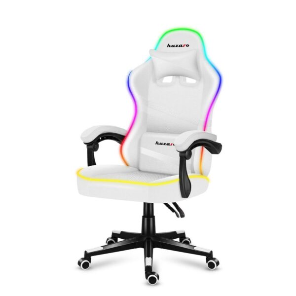 Gaming Chair Huzaro Force 4.4 RGB White - Image 3