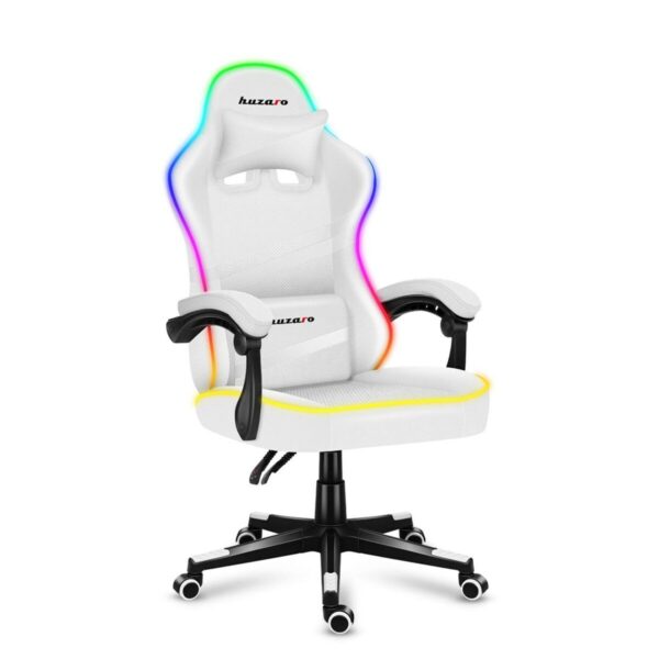 Gaming Chair Huzaro Force 4.4 RGB White - Image 4
