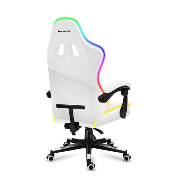 Gaming Chair Huzaro Force 4.4 RGB White - Image 6