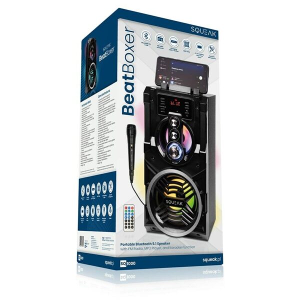 Portable Bluetooth Speakers SQ1000 Black 20 W - Image 2