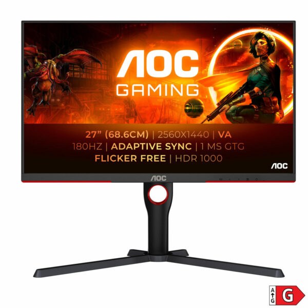 Gaming Monitor AOC Q27G3XMN/BK 27" 2K 180 Hz - Image 2
