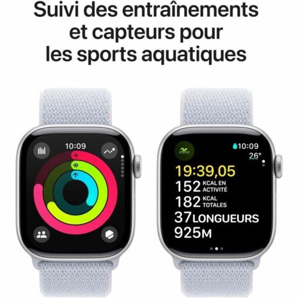 Smartwatch Apple Watch Series 10 Blue Silver - Image 4