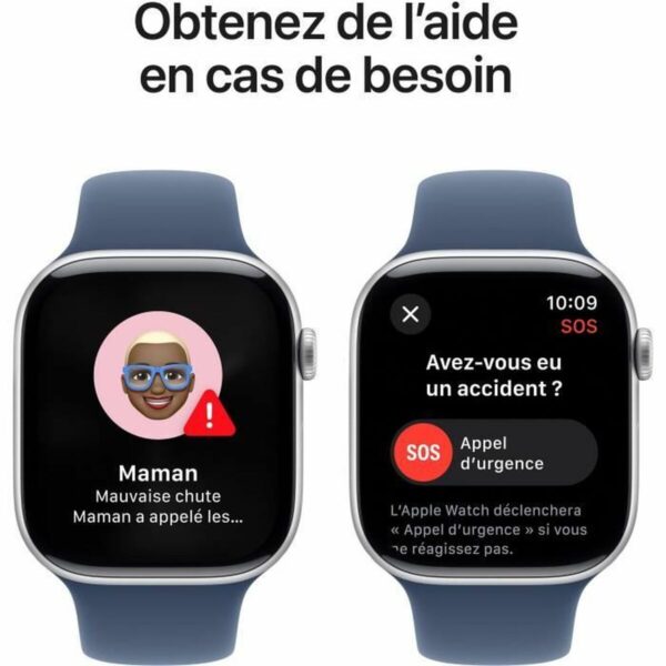 Smartwatch Apple Watch Series 10 Blue Silver 46 mm - Image 6