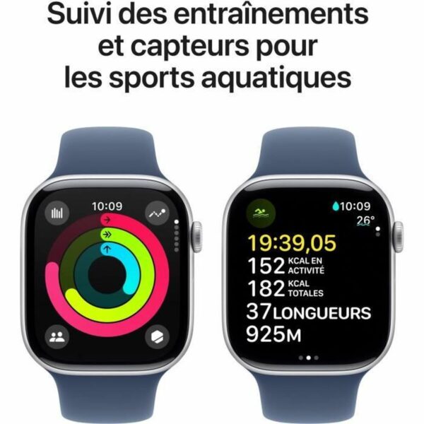 Smartwatch Apple Watch Series 10 Blue Silver 46 mm - Image 4