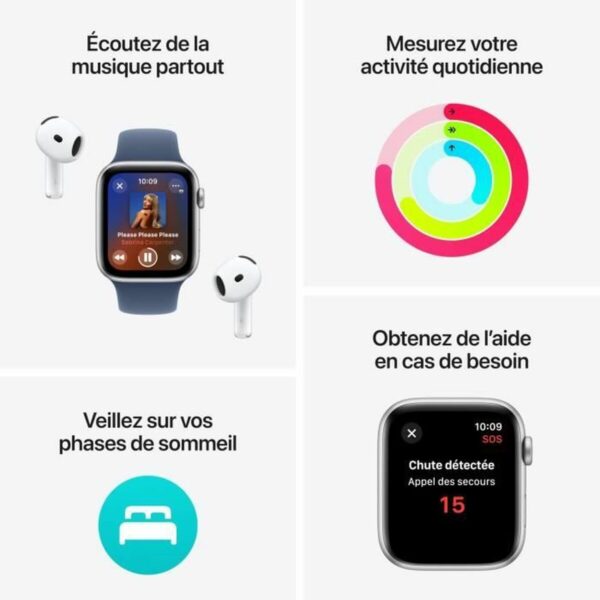 Smartwatch Apple Watch SE (2024) Navy Blue 44 mm - Image 3