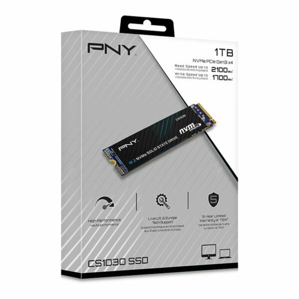 Hard Drive PNY CS1030 1 TB 1 TB HDD 1 TB SSD - Image 2