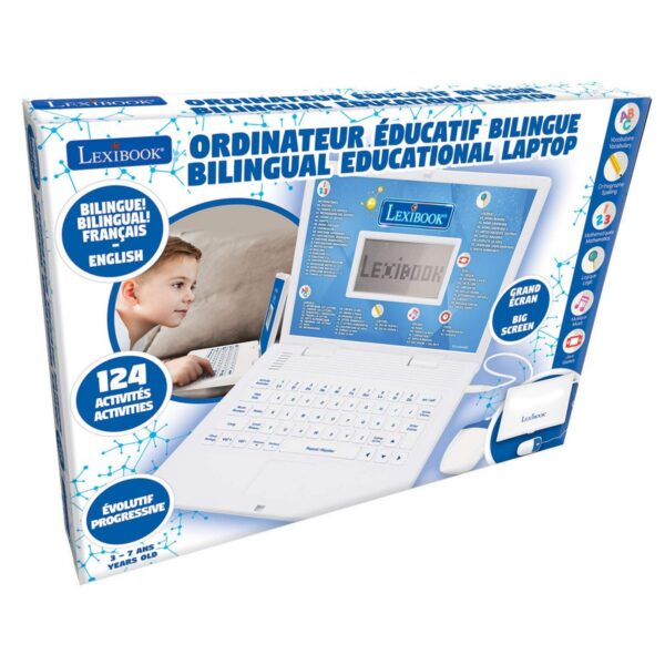 Laptop computer Lexibook JC598i1_01 Children's Interactive Toy FR-EN - Image 4