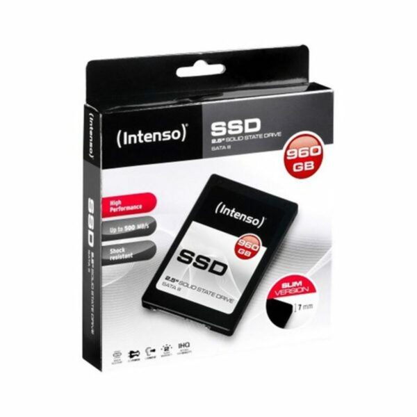 Hard Drive INTENSO 3813460 2,5" 960 GB SSD SATA III TLC 960 GB SSD 120 GB 256 GB - Image 3