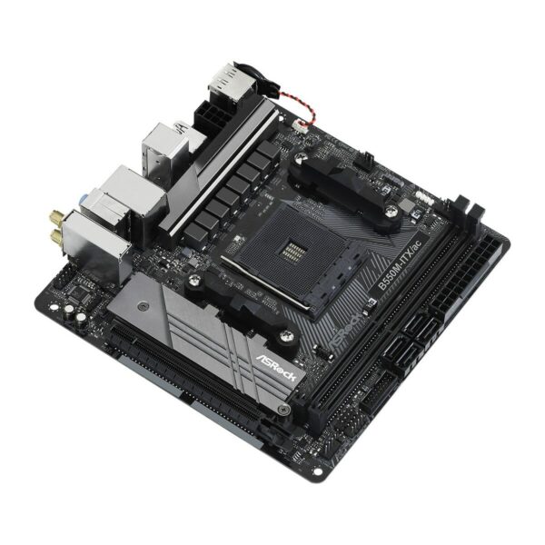 Motherboard ASRock B550M-ITX/ac AMD B550 AMD AM4 - Image 3