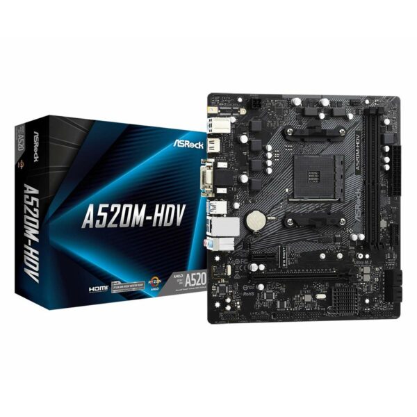 Motherboard ASRock A520M-HDV AMD AM4 - Image 2
