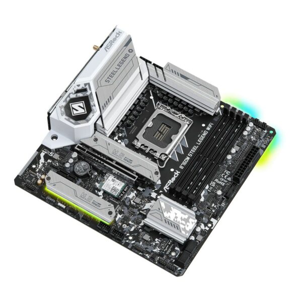 Motherboard ASRock B760M Steel Legend WiFi Intel Wi-Fi 6 Intel B760 LGA 1700 - Image 3