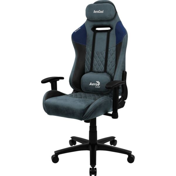 Gaming Chair Aerocool DUKE AeroSuede 180º Blue - Image 3