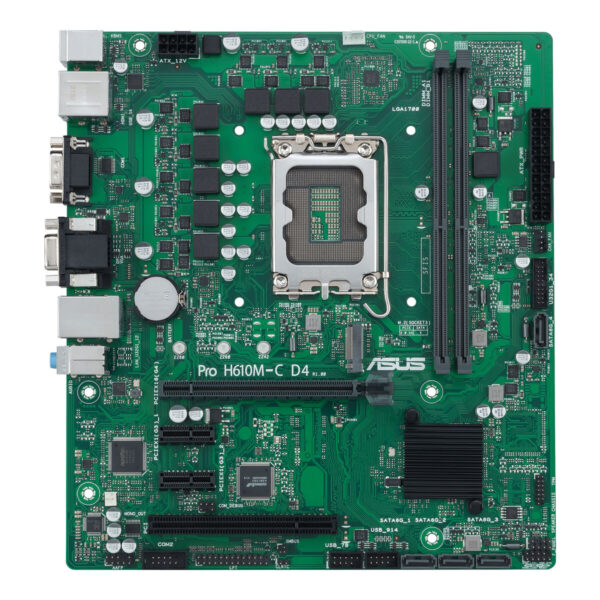 Motherboard Asus PRO H610M-C D4-CSM LGA 1700 INTEL H610 - Image 3