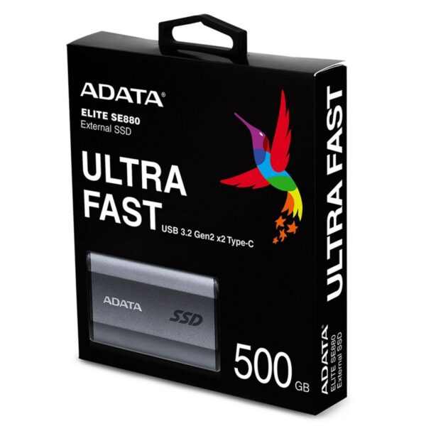 External Hard Drive Adata SE880 2,5" 500 GB SSD - Image 6