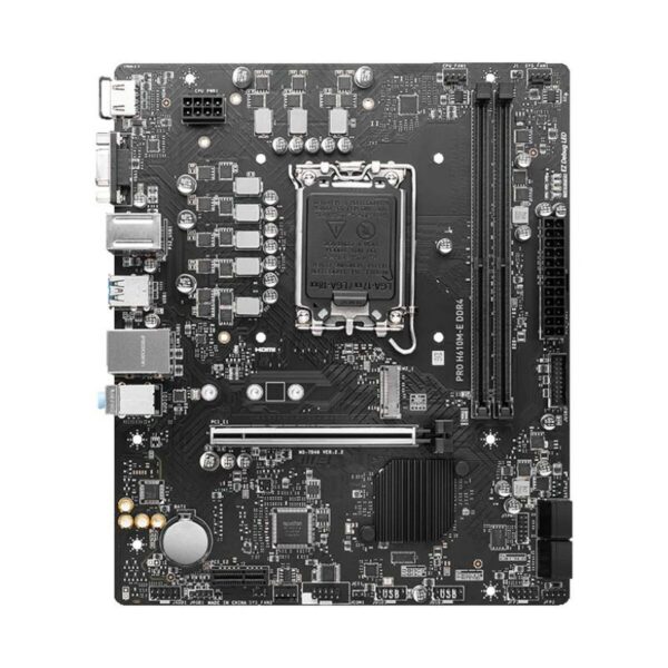Motherboard MSI PRO H610M-E DDR4 LGA 1700 H610 INTEL H610 DDR4 mATX - Image 2
