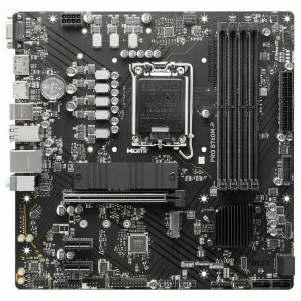 Motherboard MSI PRO B760M-P DDR4 LGA 1700 Intel - Image 2