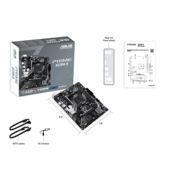 Motherboard Asus 90MB1H60-M0EAY0 AMD AM4 AMD A520 AMD - Image 4